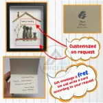 Personalized Friendship Pebble Art, Pebble Art for Friends, Gift for Besties, Gift for Friend, Bird Friendship Pebble Frame, Pebble Art Gift - Image 3