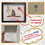 Personalized Golden Anniversary Pebble Art, Golden Anniversary Gift, 50th Anniversary Pebble Art, Golden Wedding Gift For Husband, Parents - Image 3