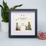 Personalised Best Friend Pebble Picture, Friend Pebble Picture, Gifts For Her, Gifts For Friends, Best Friend Birthday Christmas Gift - Image 2