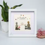 Personalised Best Friend Pebble Picture, Friend Pebble Picture, Gifts For Her, Gifts For Friends, Best Friend Birthday Christmas Gift