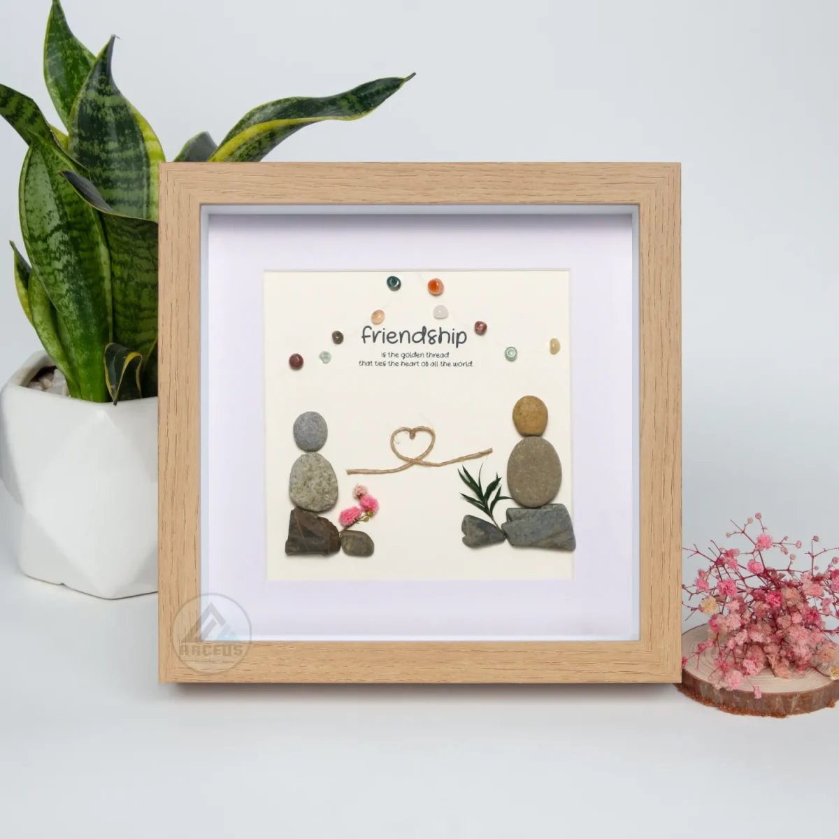 Personalised Best Friend Pebble Picture, Friend Pebble Picture, Gifts For Her, Gifts For Friends, Best Friend Birthday Christmas Gift - Image 4