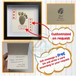 Personalised Baby Boy Pebble Art, Baby Feet Pebble Art, New Baby Gift, Newborn Pebble Painting, Gift for Baby Shower, Pebble Art Gift - Image 3