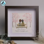 Personalized Best Friend Pebble Picture, Friend Pebble Picture, Gifts For Her, Gifts For Friends, Best Friend Birthday Christmas Gift - Image 5