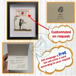 Personalized Couple Pebble Art, Wedding Gift for Couple, Anniversary Gift For Girlfriend / Wife / Husband, Pebble Painting, Pebble Art Gift - Image 3