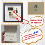 Personalized Teacher Pebble Picture, Thank You Teacher Gifts, Framed Thank You Teacher Pebble Art, Teacher Appreciation End Of Term Gift - Image 3