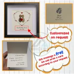 Personalized Happy Wedding Anniversary, Anniversary Pebble Art, Custom Pebble Art Gift, Mr & Mrs Pebble Art, Couple Pebble Art - Image 3