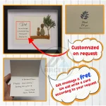 Personalized Gift for Best Dad From Children, Dad Gift, Father's Day Gifts, Dad Pebble Frame Art, Father Son Gift, Father Daughter Gift - Image 3