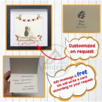 Personalized Couple Pebble Art, Wedding Gift for Couple, Anniversary Gift For Girlfriend / Wife / Husband, Pebble Painting, Pebble Art Gift - Image 3