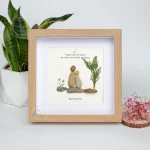 Personalized Gift For Mom, Mom Pebble Art, Gift For Mother Day, Mother's Day Gift, Mom Pebble Art, Pebble Art Gift For Mom From Daughter - Image 5