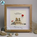 Personalized Sister Pebble Picture - Sister Pebble Pictures - Sister Gift - Birthday Gift For Sister - Personalized Gifts For Sisters - Image 2