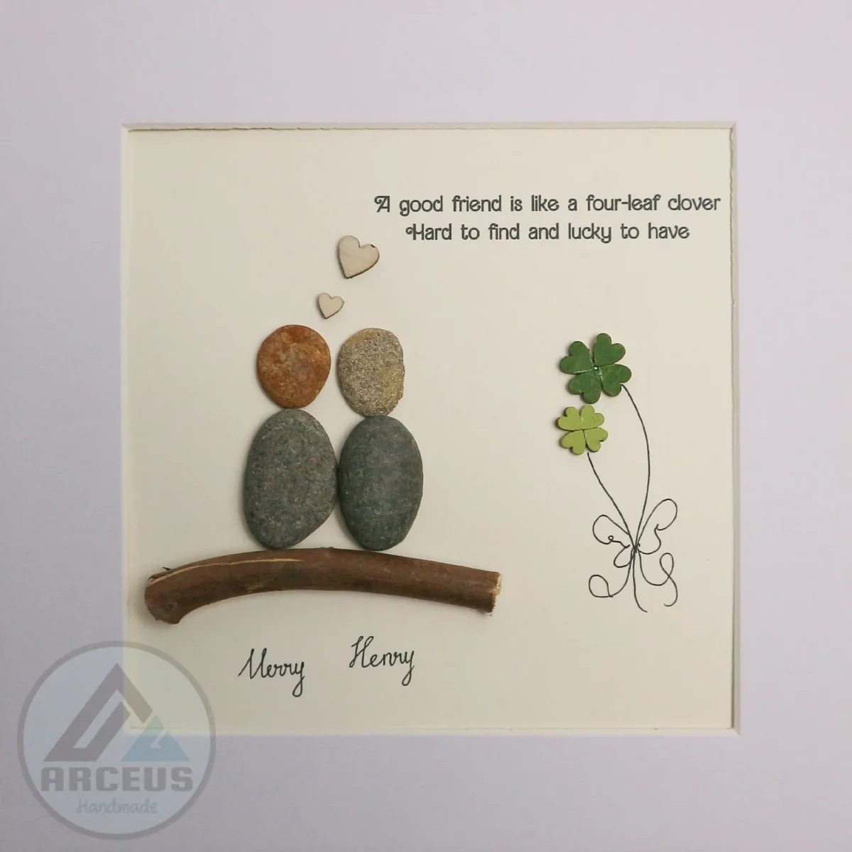 Personalized Best Friend Pebble Art, Birthday Gifts, Gifts For Best Friends, Friends Female, Best Friend Pebble Art, Pebble Art Gift - Image 2