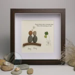 Personalized Best Friend Pebble Art, Birthday Gifts, Gifts For Best Friends, Friends Female, Best Friend Pebble Art, Pebble Art Gift - Image 4