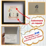 You Are My Penguin Gift, Penguin Love Pebble Art | Penguin Art For Boyfriend, Girlfriend, Husband, Wife Romantic Gift Unique - Image 3