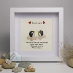 You Are My Penguin Gift, Penguin Love Pebble Art | Penguin Art For Boyfriend, Girlfriend, Husband, Wife Romantic Gift Unique