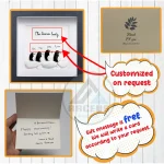 Personalized Penguin Family Pebble Art, Customized Pebble Art, Best Home Gifts, Pebble Art Gift, Pebble Art Family Love, Pebble Art - Image 3