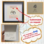 You Are My Penguin Gift, Penguin Love Pebble Art | Penguin Art For Boyfriend, Girlfriend, Husband, Wife Romantic Gift Unique - Image 3