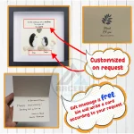 Personalized Penguin Mother's Day Gift, Mom Pebble Art, Gift For Mother Day, Mom Pebble Art, Pebble Art Gift For Mom From Daughter - Image 3