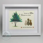 Personalized Gift For Mom, Mom Pebble Art, Gift For Mother Day, Mother's Day Gift, Mom Pebble Art, Pebble Art Gift For Mom From Daughter - Image 6