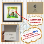 Personalized Couple Pebble Art, Wedding Gift for Couple, Anniversary Gift For Girlfriend / Wife / Husband, Pebble Painting, Pebble Art Gift - Image 3