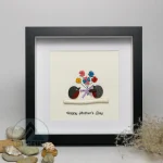 Personalized Gift For Mom, Mom Pebble Art, Gift For Mother Day, Mother's Day Gift, Mom Pebble Art, Pebble Art Gift For Mom From Daughter - Image 5