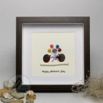 Personalized Gift For Mom, Mom Pebble Art, Gift For Mother Day, Mother's Day Gift, Mom Pebble Art, Pebble Art Gift For Mom From Daughter - Image 7