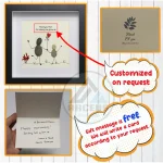 Personalized Gift For Mom, Mom Pebble Art, Gift For Mother Day, Mother's Day Gift, Mom Pebble Art, Pebble Art Gift For Mom From Daughter - Image 3