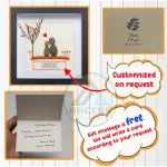 Personalized Gift For Mom, Mom Pebble Art, Gift For Mother Day, Mother's Day Gift, Mom Pebble Art, Pebble Art Gift For Mom From Daughter - Image 3