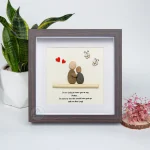 Personalized Gift For Mom, Mom Pebble Art, Gift For Mother Day, Mother's Day Gift, Mom Pebble Art, Pebble Art Gift For Mom From Daughter - Image 5
