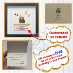 Personalized Gift For Mom, Mom Pebble Art, Gift For Mother Day, Mother's Day Gift, Mom Pebble Art, Pebble Art Gift For Mom From Daughter - Image 3