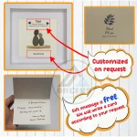 Personalized Father's Day Pebble Art, Unique Birthday Gift for Dad, Dad's Birthday Gift, Pebble Art for Dad, Father's Day Pebble Artwork - Image 3