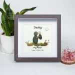Personalized Father's Day Pebble Art, Unique Birthday Gift for Dad, Dad's Birthday Gift, Pebble Art for Dad, Father's Day Pebble Artwork - Image 5