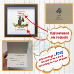 Personalized Father's Day Pebble Art, Unique Birthday Gift for Dad, Dad's Birthday Gift, Pebble Art for Dad, Father's Day Pebble Artwork - Image 3