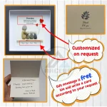 Personalized Grandpa Pebble Art, Pebble Art Birthday Gift For Grandpa, Christmas Gift For Grandpa, Grandpa & Grandchildren Pebble Frame, Pebble Art Gift - Image 3