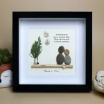 Personalized Name Grandparents Gift, Grandparents Day Gift, Grandparents Pebble Art, Gifts for Grandparents, Grandparents Gifts from kids - Image 6
