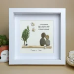 Personalized Name Grandparents Gift, Grandparents Day Gift, Grandparents Pebble Art, Gifts for Grandparents, Grandparents Gifts from kids - Image 5