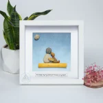 Personalized Dog Lover Pebble Art, Dog Wall Art, Dog Pebble Art, Framed Dog Wall Hanging, Dog Decor, Unique Animal Lover Gift, Baby Dog Art - Image 7