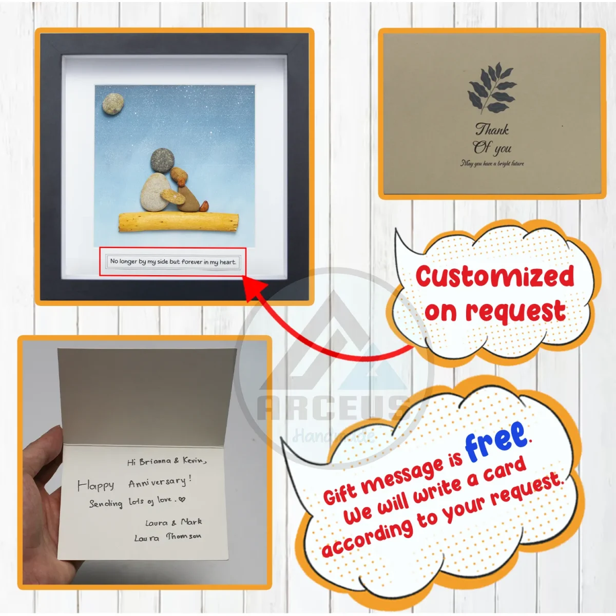 Personalized Dog Lover Pebble Art, Dog Wall Art, Dog Pebble Art, Framed Dog Wall Hanging, Dog Decor, Unique Animal Lover Gift, Baby Dog Art - Image 3