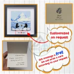 You Are My Penguin Gift, Penguin Love Pebble Art | Penguin Art For Boyfriend, Girlfriend, Husband, Wife Romantic Gift Unique - Image 3