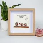 Personalized Gift For Mom, Mom Pebble Art, Gift For Mother Day, Mother's Day Gift, Mom Pebble Art, Pebble Art Gift For Mom From Daughter
