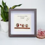 Personalized Gift For Mom, Mom Pebble Art, Gift For Mother Day, Mother's Day Gift, Mom Pebble Art, Pebble Art Gift For Mom From Daughter - Image 5