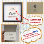 Personalized Penguin Family Pebble Art, Customized Pebble Art, Best Home Gifts, Pebble Art Gift, Pebble Art Family Love, Pebble Art - Image 3