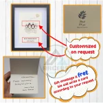 Personalized Penguin Family Pebble Art, Customized Pebble Art, Best Home Gifts, Pebble Art Gift, Pebble Art Family Love, Pebble Art - Image 3