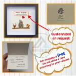 Personalized Mother's Day Gift, Mom Pebble Art, Gift For Mother Day, Mom Pebble Art, Pebble Art Gift For Mom From Daughter, Pebble Painting - Image 3