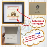 Personalized New Baby Gift, New Baby Pebble Art Gift, New Mum Pebble Picture, Newborn Gift, Christening Gift, Baby Shower Gift, Baby Pebble - Image 3