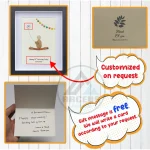 Personalized Happy Birthday Pebble Picture, Best Friend Gifts, Birthday Framed Pebble Picture, Birthday Friend Gift, Birthday Pebble Art - Image 3