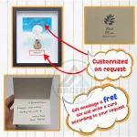 Personalized Couple Pebble Art, Wedding Gift for Couple, Anniversary Gift For Girlfriend / Wife / Husband, Pebble Painting, Pebble Art Gift - Image 3