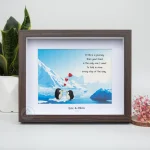 You Are My Penguin Gift, Penguin Love Pebble Art | Penguin Art For Boyfriend, Girlfriend, Husband, Wife Romantic Gift Unique - Image 7