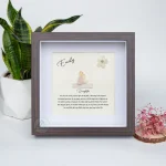 Personalized Mother's Day Gift, Mom Pebble Art, Gift For Mother Day, Mom Pebble Art, Pebble Art Gift For Mom From Daughter, Pebble Painting - Image 2