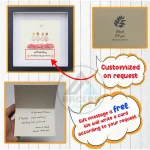 Personalized Best Friend Pebble Art, Birthday Gifts, Gifts For Best Friends, Friends Female, Best Friend Pebble Art, Pebble Art Gift - Image 3