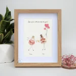 Personalized Best Friend Pebble Art, Birthday Gifts, Gifts For Best Friends, Friends Female, Best Friend Pebble Art, Pebble Art Gift - Image 2